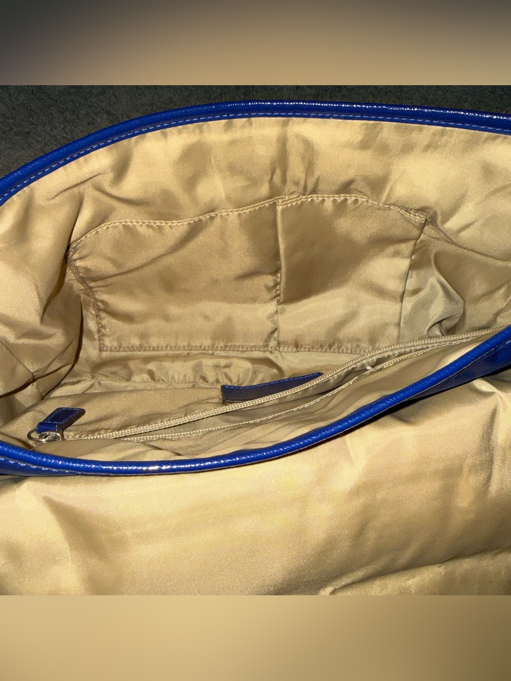 Coach Electric Blue Signature Crossbody Bag - Picture 5 of 9